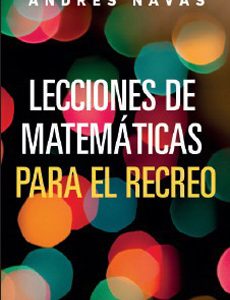 Lecciones De Matematicas Para El Recreo